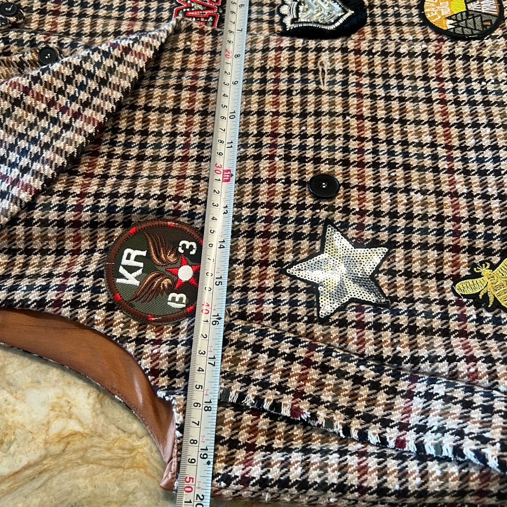 Motel Rocks Multicolor Checkered Vest - Picture 8 of 10